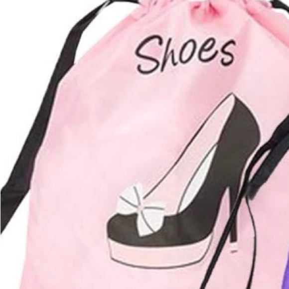 Travel Drawstring Bag Set: Shoe + Lingerie - Picture 3 of 4
